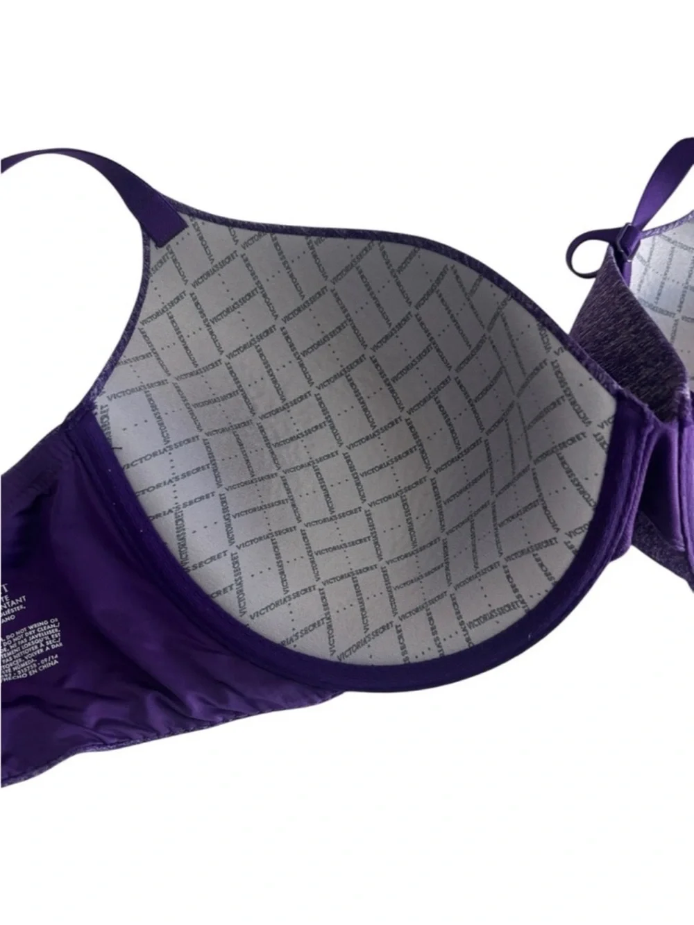 Victoria’s Secret purple Uplift Semi Demi bra lingerie sexy bra size 36DD - Picture 9 of 14